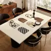 Mantel de Mesa Estilo Pintura al Óleo Retro Impermeable, a Prueba de Aceite, Anti-quemaduras Protector de Mesa 2026 Nuevo Estilo Lujo Accesible Mantel de Gama Alta