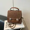 Bolso Casual Casual Diseño de Nicho Estilo Coreano Ins Bolso de Hombro 2025 Moda Femenina Tendencia Viajero Mochila con Estampado de Leopardo