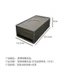 Set de Artículos de Tocador para Habitación de Hotel de Madera de Nogal y Cuero para Todas las Estaciones Caja Rectangular de Pañuelos Cubierta de Cuero ABS