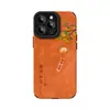 Shishi Ruyi es Adecuado para Funda de Teléfono Móvil Naranja Apple 17 Iphone15Promax Silicona Cuero 16 Estilo Chino 13
