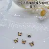 Exquisitos Pedrería Mariposa Nido de Pájaro para Uñas Nuevo Estilo de Alta Calidad Studs de Cristal Multifacéticos con Base Puntiaguda Accesorios para Uñas