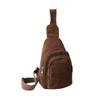 Bolsa de cintura popular da moda nova bolsa de ombro casual leve produtos genuínos japoneses e coreanos bolsa transversal para peito pequena feminina bolsa carteiro