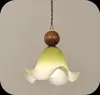 Lámpara colgante de noche de cobre macizo estilo francés con lazo, luz decorativa para entrada, pasillo, barra de bar, lámpara colgante pequeña vintage, etc.