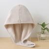 Gorro para Secar el Cabello de Vellón Coral de Fibra Fina Poliéster Algodón Absorbente Engrosado de Secado Rápido Pañuelo Suave y Cómodo Bolsa de Cuidado Gorro para el Cabello