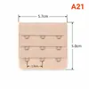 Hebilla Extensora de Sujetador Tres Filas y Tres Botones Extensión de Ropa Íntima Crecimiento de Hebilla 5cm Sujetador con 3 Filas y 3 Botones Hebilla Trasera Producto Transfronterizo