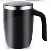 Caneca de Café de Mistura Preguiçosa, Caneca de Mistura Automática, Rotativa Magnética Elétrica, Caneca para Leite, Aço Inoxidável 304