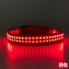 Collar luminoso LED de fibra óptica para mascotas, advertencia nocturna, bufanda para perros anti-pérdida, collar para perros