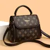 2025 Nova Moda Versátil Bolsa de Mão Crossbody Feminina Bolsa de Luxo Leve Elegante Bolsa para Mãe Bolsa de Ombro