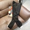 Serie de Entrenamiento Urbano Corte Vertical Terciopelo Engrosado Pantalones para Hombre Exteriores Impermeables Funcionales Compuestos Soft Shell Pantalones Casuales Otoño e Invierno