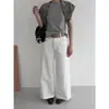Icciicc Presenta Ocho Colores, Estilo Casual Coreano Sencillo, Corte Holgado, Pantalones de Pierna Ancha Adelgazantes, Guangzhou Shisanxing 1964