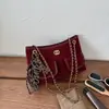 Nueva Bolsa Retro Transparente Europea Americana Estilo Chanel con Cadena para Viajes Diarios de Alta Calidad Gran Capacidad Bolso Cruzado de Hombro Único para Mujer