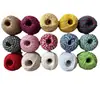 Loja de fábrica atacado 8 fios de cordão de algodão colorido de 1,5-2mm agrupados fio de zongzi DIY tecido à mão cordão de algodão decorativo