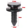 Adequado para Painel Decorativo do Pilar A Volkswagen Audi Clips Painel Interno Skoda 3B0867333/3B086734B