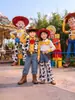 Conjunto de fantasia infantil unissex do Woody, Roupa de apresentação Toy Story, Halloween, Festival do Meio Outono e Fantasia de apresentação para o Dia Nacional