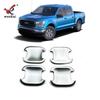 Adecuado para Ford 21-22 F150 Raptor modificación chapado protección tazón puerta exterior decoración cubierta brillante accesorios especiales