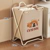 Cesta de Ropa Sucia para Uso Doméstico, Gran Capacidad, Plegable, Elegante, Lujo Ligero, Cesta de Lavandería para Baño, Contenedor de Almacenamiento de Ropa Sucia
