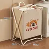 Cesta para Ropa Sucia, Cesta de Almacenamiento para Ropa Sucia, Cesta Plegable de Gran Capacidad para el Hogar, de Alto Valor, Accesible, Lujo, para Baño, Lavandería