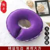 Almohada para Fiesta en el Jardín Tipo Almohadilla Facial Agujero Masajeador Cama Agujero en la Cabeza Almohadilla Boca Abajo Reposacabezas Tipo Látex Almohada Facial Silicona Base Dura