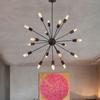 Estilo Industrial Creativo Retro Americano Hierro Ingeniería Satélite Artificial Araña Decoración Sala de Estar Comedor Lámparas de Mesa para Barra