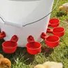 Nuevo Modelo de Bebedero para Pollos, Dispensador Automático de Agua para Patos, Adecuado para Personas Perezosas para Alimentar Pollos Cuando Están Fuera de Casa, Bebedero Especializado para Aves de Corral