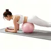 Pelota de yoga para entrenamiento de músculos del suelo pélvico, pelota de masaje de yoga, pelota de yoga Pilates engrosada y antiexplosión, alivio de la presión abdominal, 25 cm