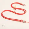 Corda de Pingente Tecida à Mão DIY Atacado para Homens e Mulheres, Jade Hetian, Pingente de Jade, Corda de Colar Fivela da Paz, Ajustável