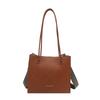 Bolso de mano Retro para mujer para ir al trabajo Textiles Bolso de mujer 2025 Primavera Nuevo Estilo Coreano Correa ancha para el hombro Bolso tote de mano para llevar bajo el brazo