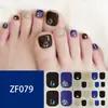 Pegatina Estéreo para Uña del Pie Zf Diamante de Imitación 3D Parche para Manicura de Uña del Pie Impermeable Larga Duración Blanqueador Pegatina para Uña del Pie Pegatina Completa
