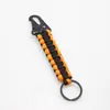 Hebilla de Escalada de Paracord de Siete Hilos Colgante Tejido Llavero Pico de Águila Paracord de Siete Hilos Joyería de Paracord Tejido Llavero