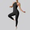 Nuevo mono deportivo ajustado cadera de melocotón mono de running para exteriores fitness sin espalda natación yoga ropa fábrica