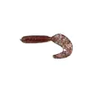 Caña de pescar señuelo micro-señuelo mini señuelo blando cola rizada gusano blando para black bass anzuelo con cabeza de plomo cola T pequeña pez mandarín lubina señuelo artificial