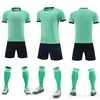 Conjunto de Uniforme de Equipo para Juego de Pelota Adultos Estudiantes de Primaria y Secundaria Camiseta de Fútbol Compra Grupal Se Pueden Imprimir Números Uniforme de Equipo de Manga Corta de Secado Rápido