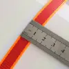 Cinta de color de grano grueso al por mayor patrón de letras de nailon imitación cuerda para teléfono móvil accesorios para ropa cinta de jacquard de letras de colores