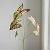 Ornamentos para Quarto de Casamento Flores de Simulação Vermelho Festivo Arranjo de Casamento Avançado Arranjo Floral de Casamento Balde de Abraço Flores Artificiais Floricultura de Simulação