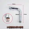 Torneira de Cozinha Saída Cotovelo Grande Torneira de Lavatório Tubo Universal Giratório Extensor Aerador Acessórios de Reparo