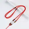 Cordón para Colgante de Jade de Hotan Colgante de Jade Cuerda de Cinabrio Cuerda para Colgante de Jade honda de Jade y Jade Cuerda de Collar para Hombres y Mujeres
