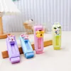 Borrador Push-Pull Sanrio para Estudiantes de Primaria, Sin Rastro, Sin Desconchones, Borrador Retráctil de Dibujos Animados Limpio Empujable