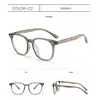 Armazones para Gafas de Prescripción Ovalados Ultra Ligeros de Alta Definición Dr.Lolly, Adecuados para Lentes de Prescripción, en Color Cool Tea Transparente Gris