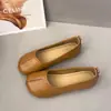 Zapatos retro de suela blanda con punta dividida para mujer, nuevos zapatos de ballet slip-on Mary Jane de otoño 2026, mocasines de noche