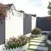 Valla de madera anticorrosiva para exteriores, panel de pared para patio exterior, valla divisoria para patio y jardín, valla exterior para villa