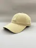 Gorra de béisbol de algodón puro con bordado de gatito lindo estilo coreano para mujer, versátil para el verano, estiliza el rostro, protector solar, a la moda, venta al por mayor
