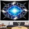 Tapeçaria Amazon Comércio Transfronteiriço Pendurado Viking Corvo Meditação Cigano Psicodélico Tarot Pano de Fundo