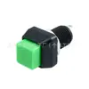 Interruptor de Botão Ds-460 Autotravante Ds-461 Botão Quadrado Sem Travamento Interruptor de Botão com Trava Interruptor de Alimentação