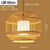 Lâmpada de Bambu Lustre de Bambu Lâmpada de Hospedagem Celebridade da Internet Layout de Sala de Chá Decoração Artística de Bambu Zen Lâmpadas de Restaurante para Hóspedes Moderno Simples