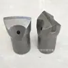 Broca Plana de 32 para Túneles de Minería, Accesorios para Perforación de Rocas, Broca de Aire, Broca de Carburo Espesado, Broca Plana de 42