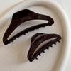 Tipo Bola Hueca Ácido Acético Clip Grande de Agarre Letra Etiqueta Dorada Parte Trasera de la Cabeza Clip de Tiburón para el Cabello Accesorios para el Cabello Sombrerería Nuevo Estilo