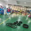 Accesorios para compresor Anillo de pistón de fibra de carbono de PTFE PTFE Anillo guía del anillo de pistón Empaque del anillo guía del pistón
