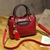 Bolso de Piel Genuina Bolso de Mujer 2025 Nuevo de Moda Versátil Bolso Cruzado de Piel de Vaca Bolso de Mano Atmosférico para Mujer Bolso de Hombro