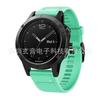 Para Jiaming Fenix8/7pro/6/5 Pulseira de silicone de liberação rápida Fenix 7x Pulseira de silicone com fivela preta