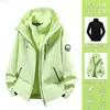 Chaqueta Exterior 3 en 1 para Hombres y Mujeres, Conjunto de Dos Piezas para Otoño e Invierno, Cortavientos, Impermeable, Forro Polar, Chaqueta Cálida para Montañismo